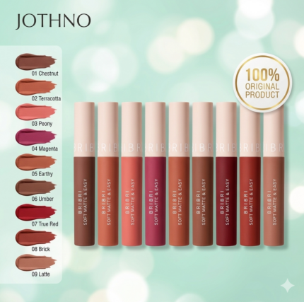 BriBri Soft Matte lipsticks 10 pieces set