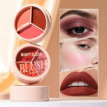 Beauty Glazed 3in1 Blush & Lip Cream