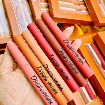 Heng Fang Dream Matte 6pcs Lipstick Set