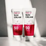 Pure Ground Collagen Pink Tone-Up Sun Cream SPF 50+ PA+++ (70ml) - Image 3