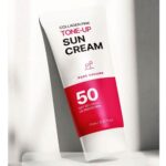 Pure Ground Collagen Pink Tone-Up Sun Cream SPF 50+ PA+++ (70ml)