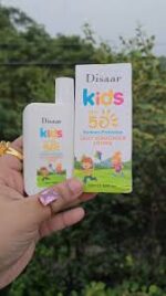 Disaar Kids Sunburn Protection Daily Sunscreen Lotion SPF 50 (50ml) - Image 2