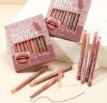Dragon Ranee Matte Lip Liner Box Set (Long-Lasting & Waterproof - 12 Pcs Pack) - Image 3