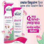 Veet Pure Hair Removal Cream for Normal Skin - Body & Legs (100g) - Image 2